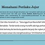 Jujur Artinya Berkata Sesuai